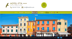 Desktop Screenshot of hotelitta.com