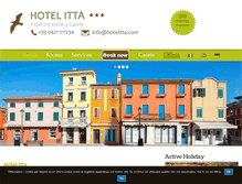 Tablet Screenshot of hotelitta.com